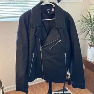 Levi’s Made & Crafted Black Leather Jacket
